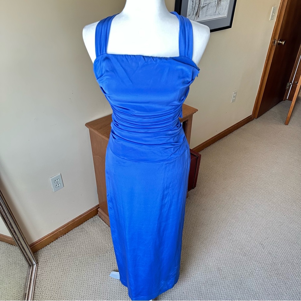 Nicole‎ Miller Collection Silk Gown Glam Prom Gala Sophisticated Sz 4